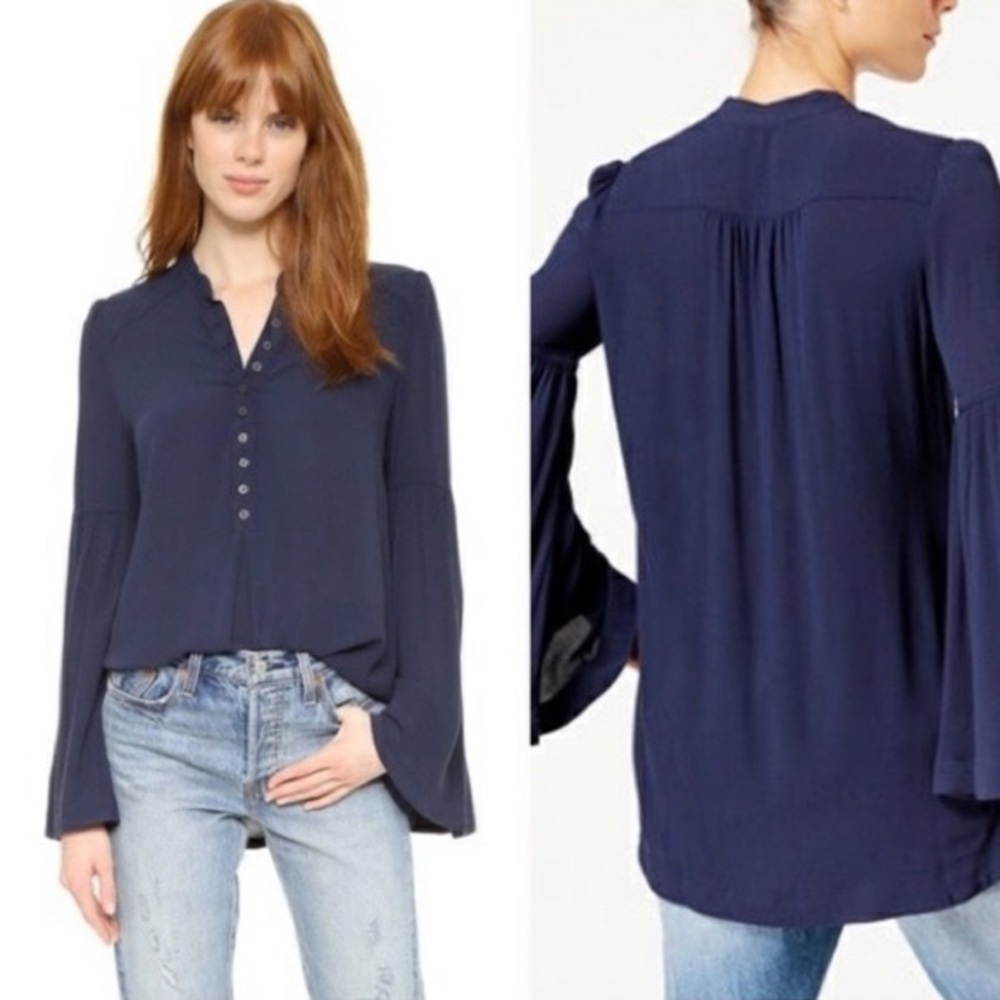 Free People Easy Girl Bell Knot Top